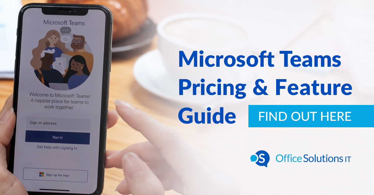 Microsoft Teams Pricing & Feature Guide